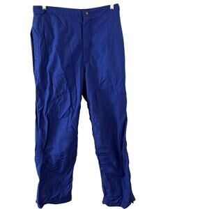 Tourney Vintage Nylon Golf Pants Waterproof Outdoor Sporty Size Large